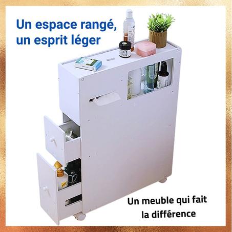 Meuble de Rangement Salle de Bain Haut de Gamme