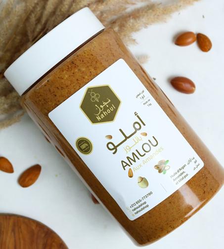 أملو باللوز بدون عسل حر (مسوس)