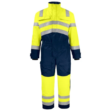 ProJob Class 3 High-Visibility Winter Coveralls | Insulated Operator Gear