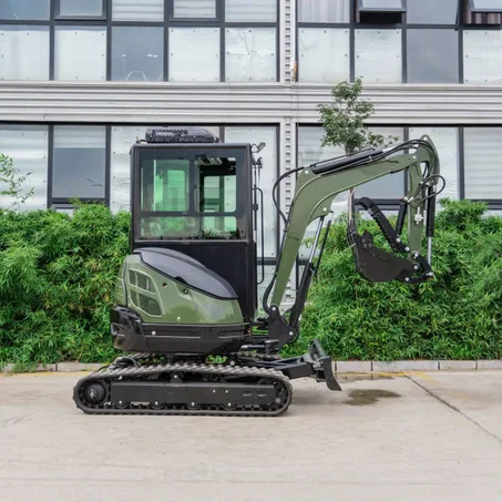 Pro 3-Ton Mini Excavator | Enclosed AC Cabin | Kubota D1105 Diesel | Retractable Tracks