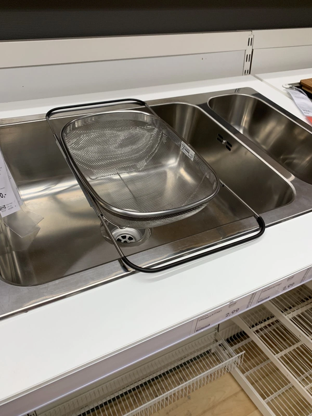 سلة تصفية قابلة للتمدد