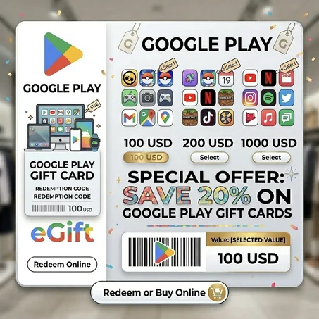 Google play Card