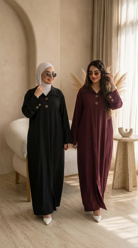 Abaya Élégance Royale