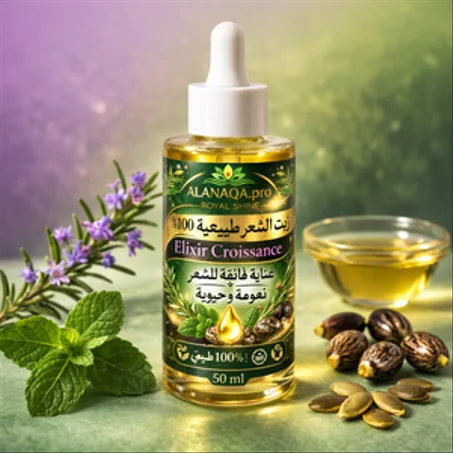 زيت شعر طبيعية 100%