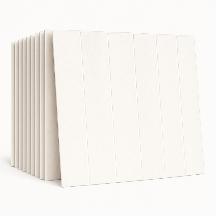 Pack de 10 Panneaux Muraux Adhésifs Anti-Humidité 3D