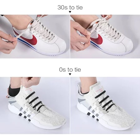 رباط الحذاء المطاطي    Lacets élastiques pour chaussures sport