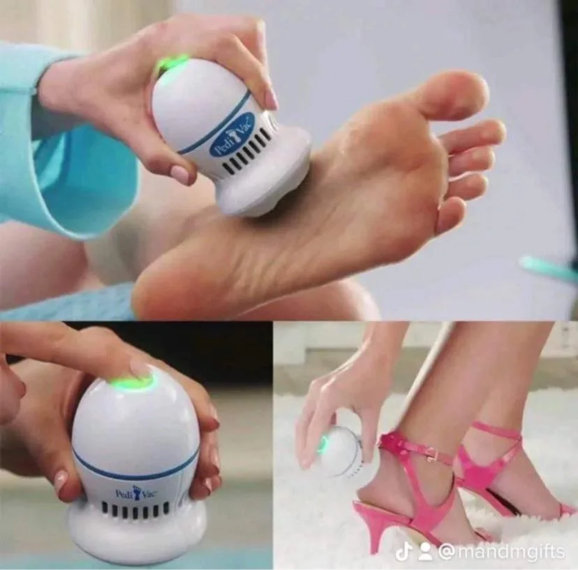 جهاز لتقشير و إزالة الجلد الميت والخشن من القدمين