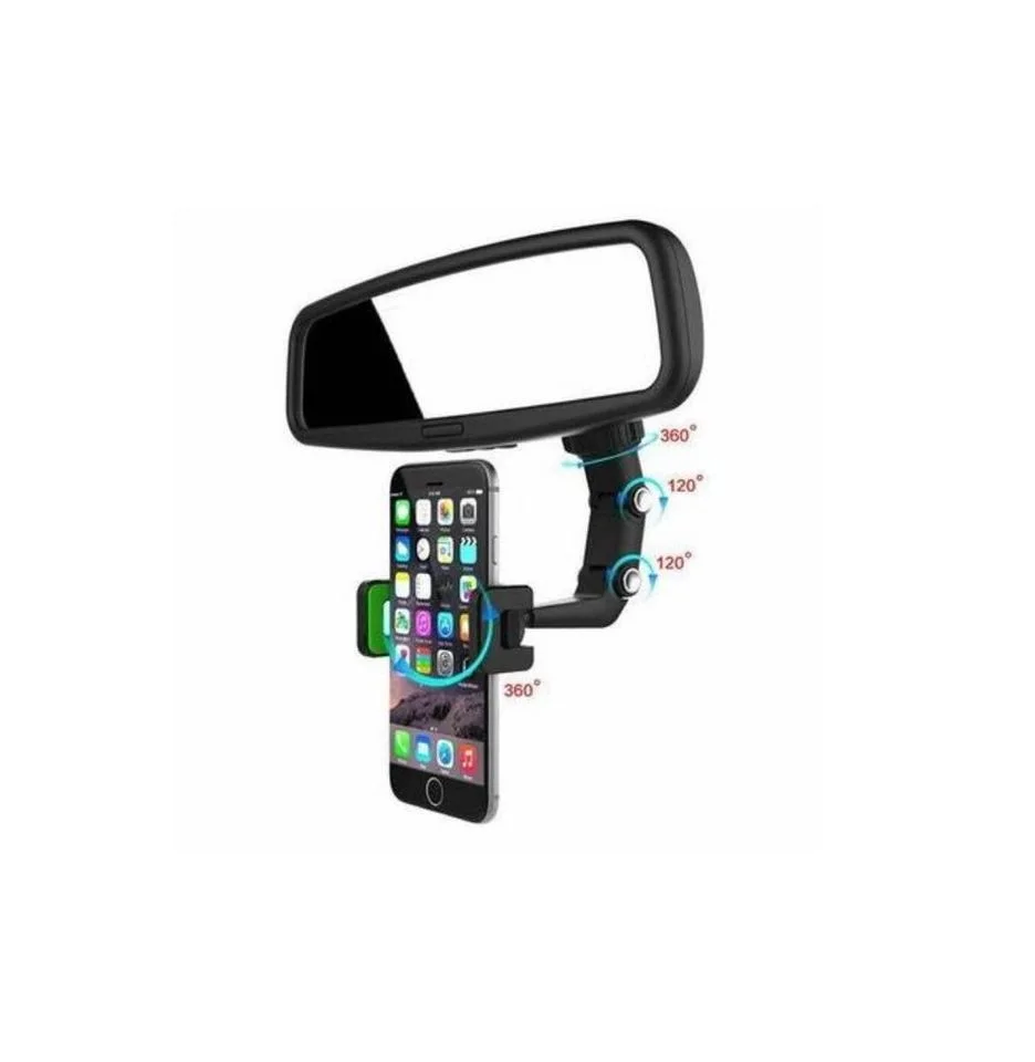 Support de téléphone multifonction rétroviseur de voiture