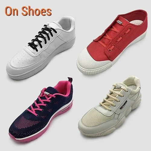 رباط الحذاء المطاطي    Lacets élastiques pour chaussures sport