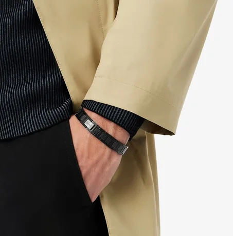 BRACLET LACOST FUULL BLACK