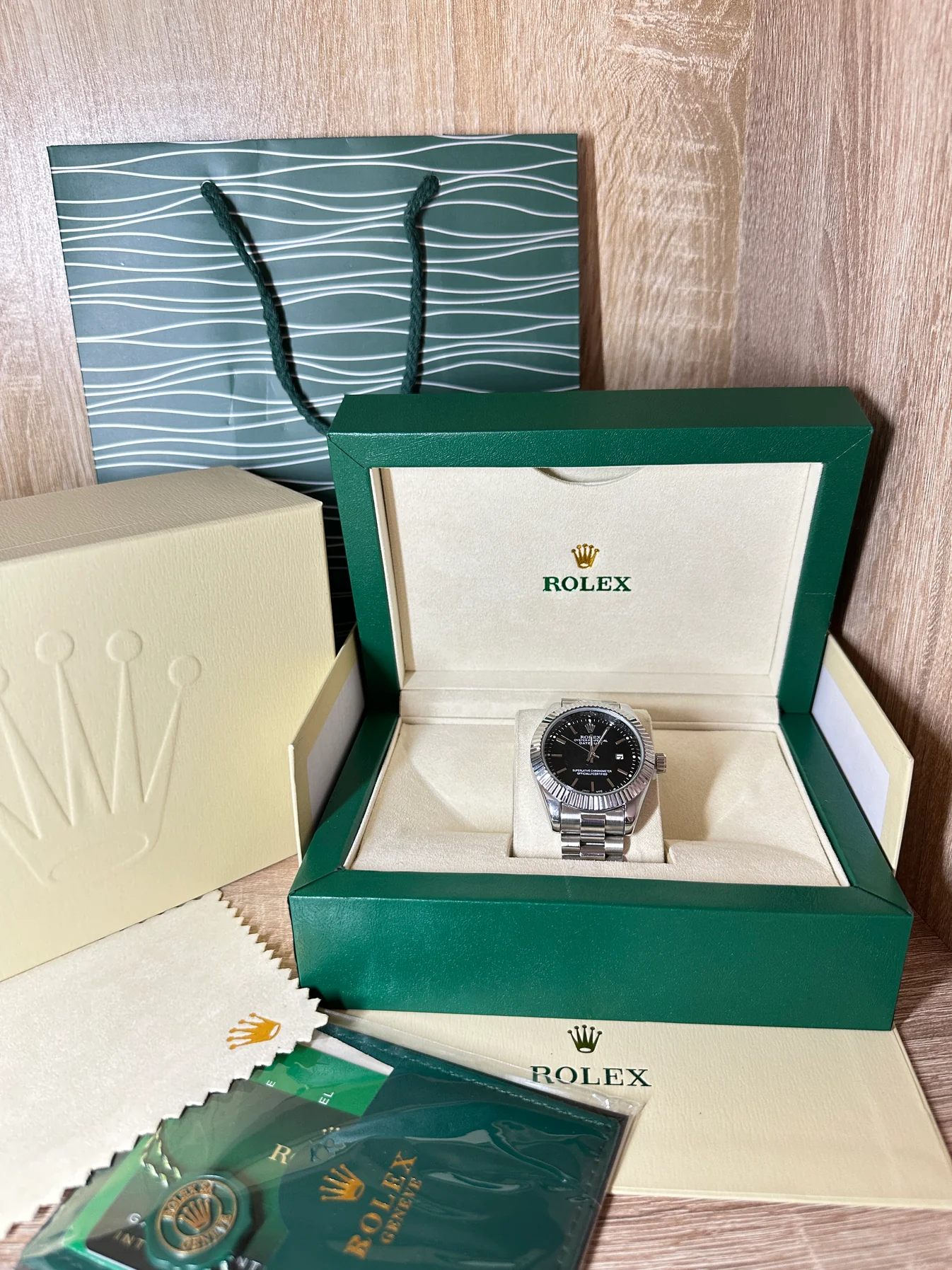 ROLEX DATEJUST COFFRET