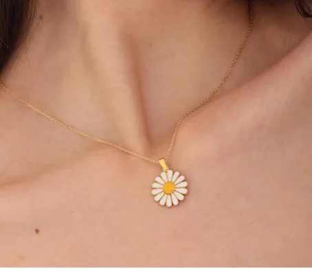 SUNFLOWER NECKLACE