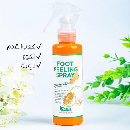 مقشر القدم الكوري 🙊 وبخاخ تقشير القدم الفوري