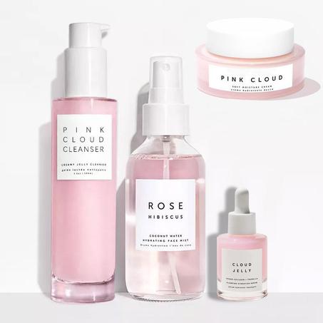 Pink Cloud Skincare Collection – Hydrating Rose & Jelly Glow Set