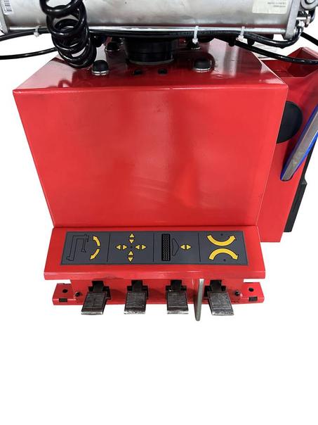 Tuxedo TC-1300 Tire Changer - Tiltback Press Arm w/ Leverless Demount Tool