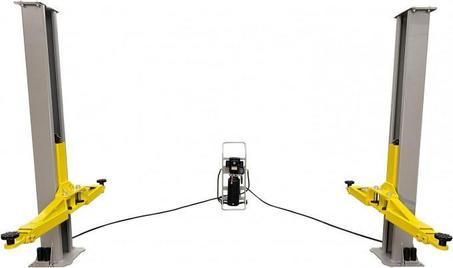 TRIUMPH C-7000 7000Lbs Adaptable 2 Post Auto Lift Car Hoist Movable