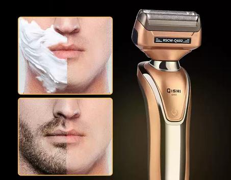ماكينة حلاقة متعددة الوظائف قابلة لإعادة الشحن
