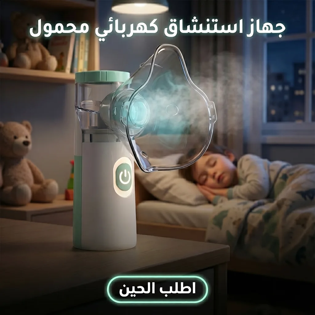 جهاز استنشاق كهربائي محمول