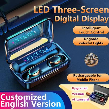 سماعة بلوتوث 5.0 تي دبليو اس