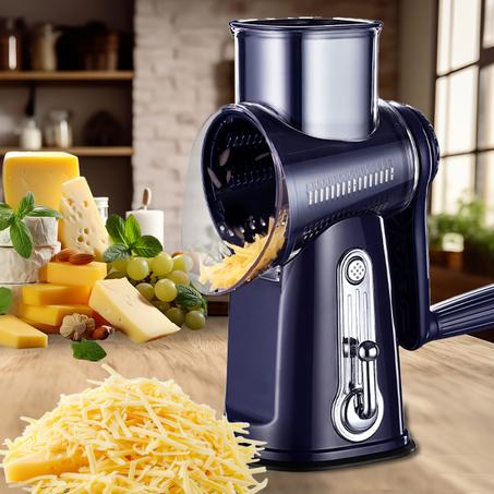 خمس وظائف في أداة واحدة – تقطيع وفرم الخضار والجبن بسهولة