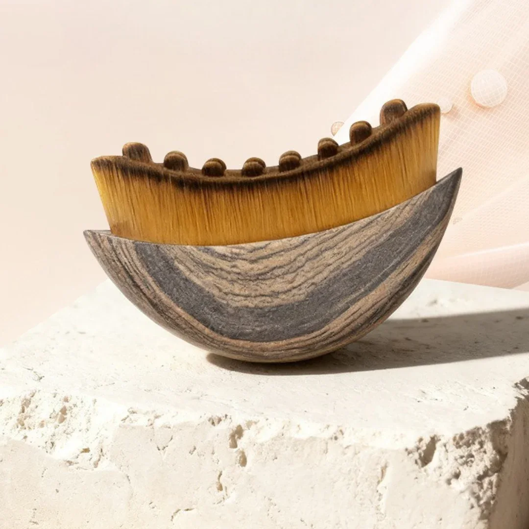 فرشاة جافة للوجه