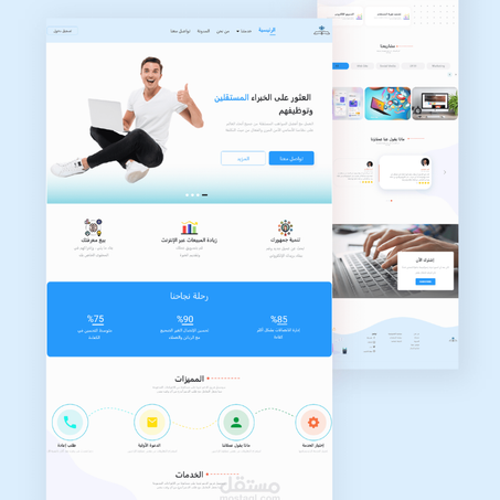 صفحة الهبوط