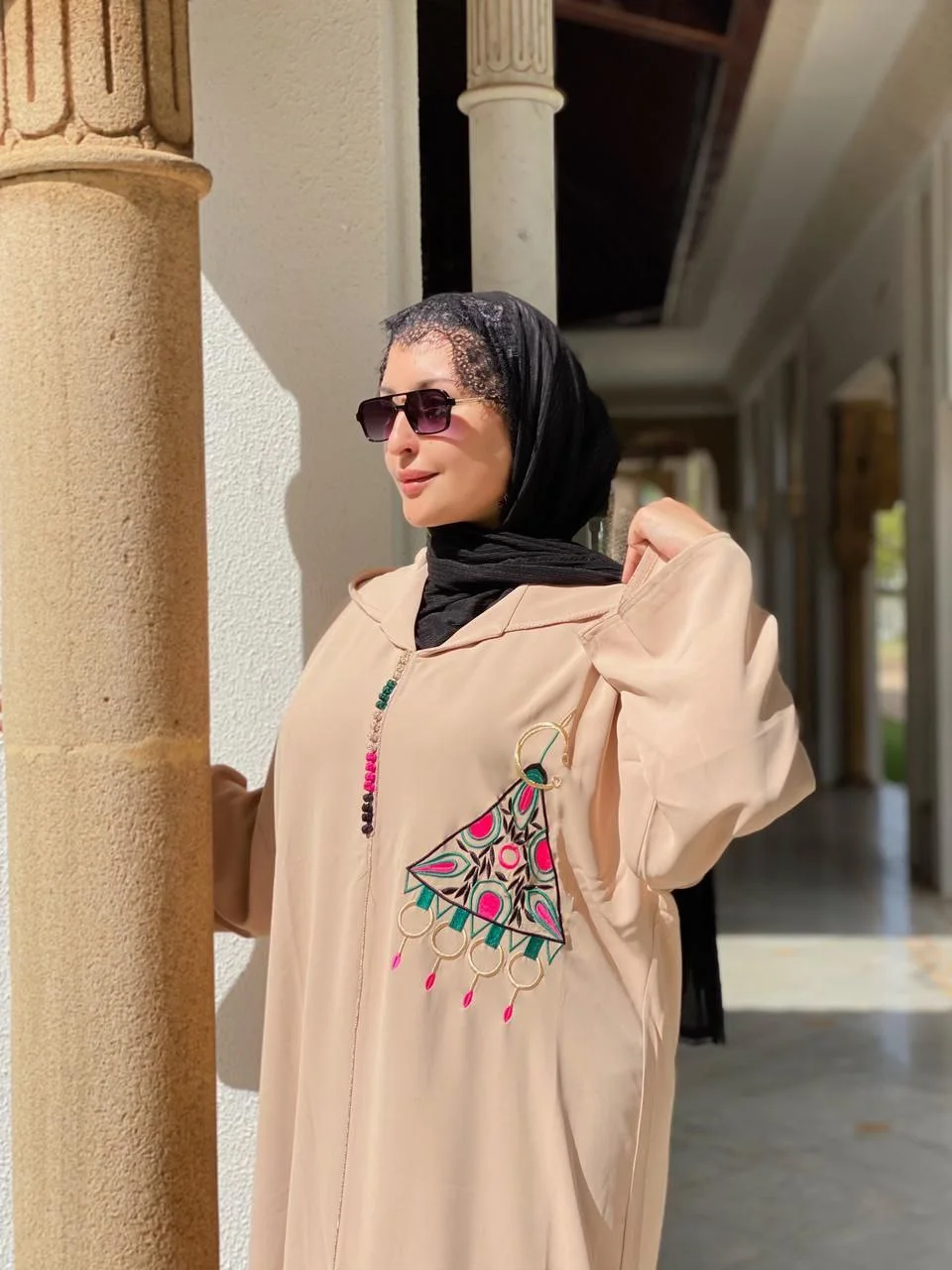 جلابة بطرزة عصرية  غاية  فالروعة والإتقان  توصيل بلمجان 📦✨