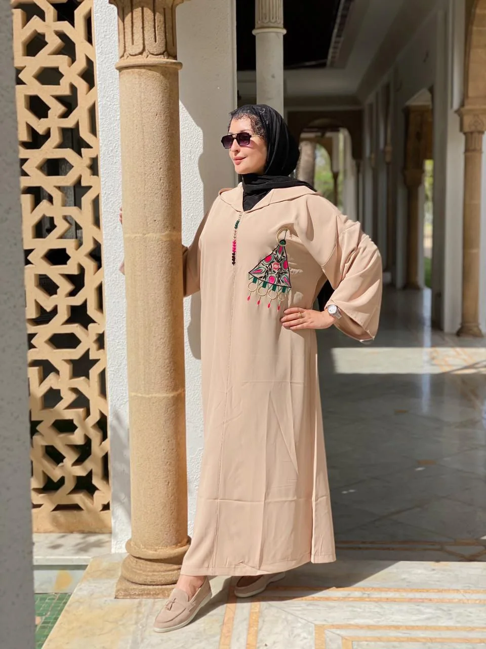 جلابة بطرزة عصرية  غاية  فالروعة والإتقان  توصيل بلمجان 📦✨