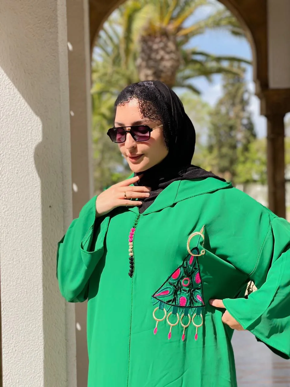 جلابة بطرزة عصرية  غاية  فالروعة والإتقان  توصيل بلمجان 📦✨