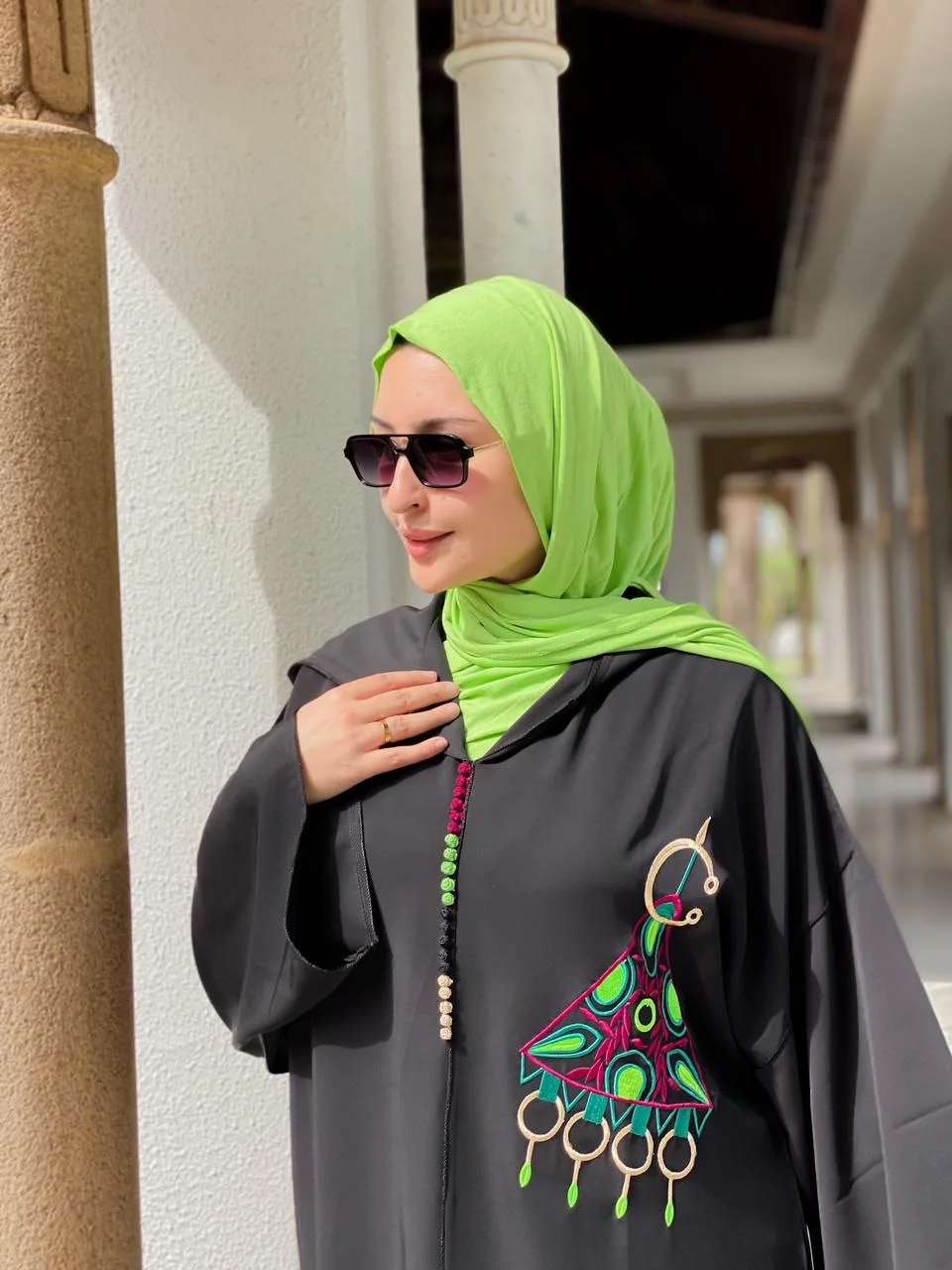 جلابة بطرزة عصرية  غاية  فالروعة والإتقان  توصيل بلمجان 📦✨