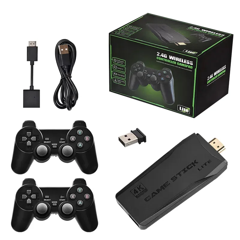 جهاز الألعاب Game Stick Lite 4K مع دراعي تحكم