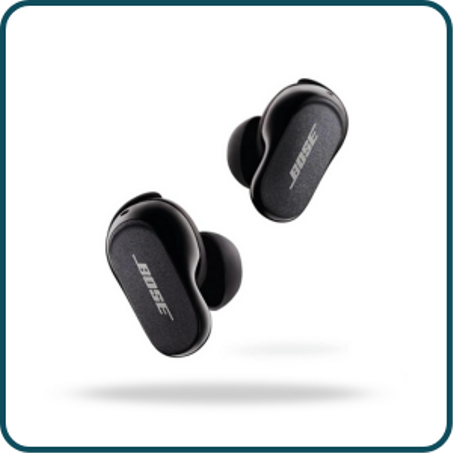 سماعات اذن BOSE بخاصية الغاء الضوضاء