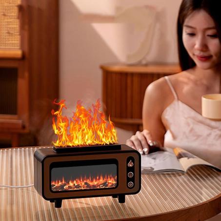 مبخرة عطرية بتصميم لهب أنيق – لمسة دافئة وعطرية لمنزلك