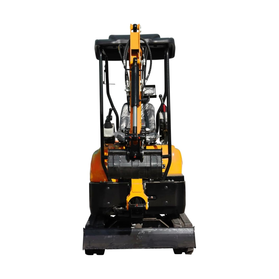 TYPHON TERROR XX: 4,000 lb Mini Excavator with Kubota D902 Diesel Engine, Boom Swing, and Free Hydraulic Thumb