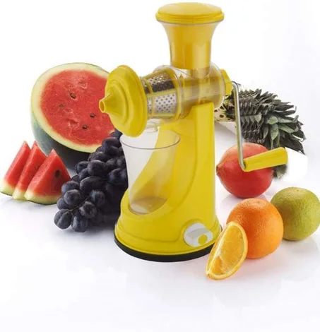 ORIGINAL Manual Fruits Juicer-عصارة فواكه يدوية أصلية ، بمقبض سهل الدوران