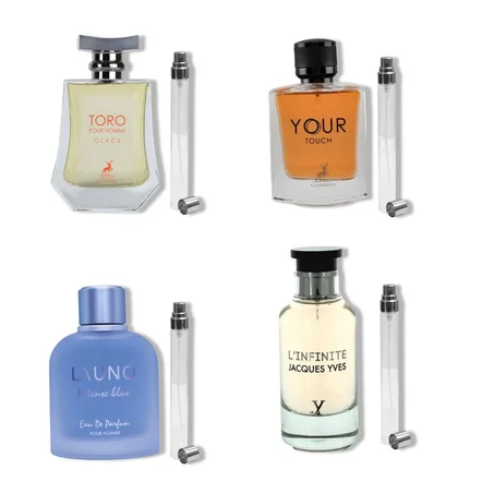 PACK HOMME  10ML LINFINITE+10ML LAUNO+10ML TORO+10ML YOUR