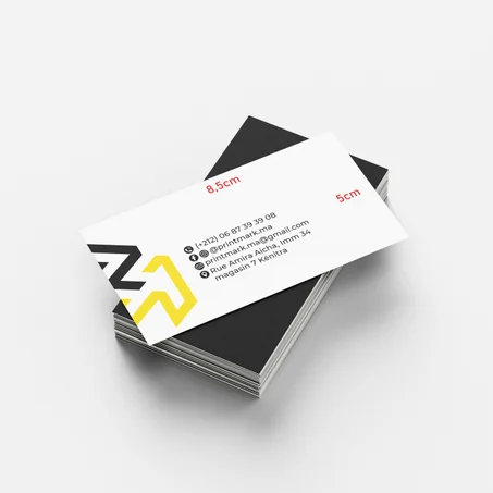 cartes visite plastifiées