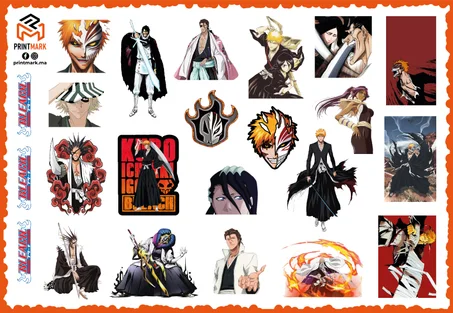 Bleach Stickers Pack