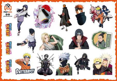 Naruto Stickers Pack
