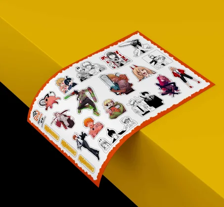 ChainsawMan Stickers Pack