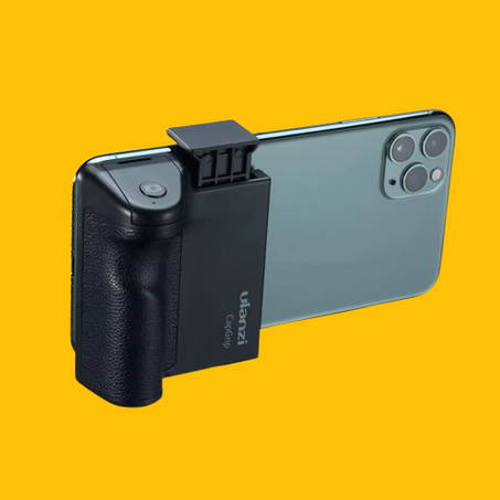 أداة مساعدة في التصوير باستخدام الهاتف المحمول بيد واحدة وجهاز تحكم عن بعد