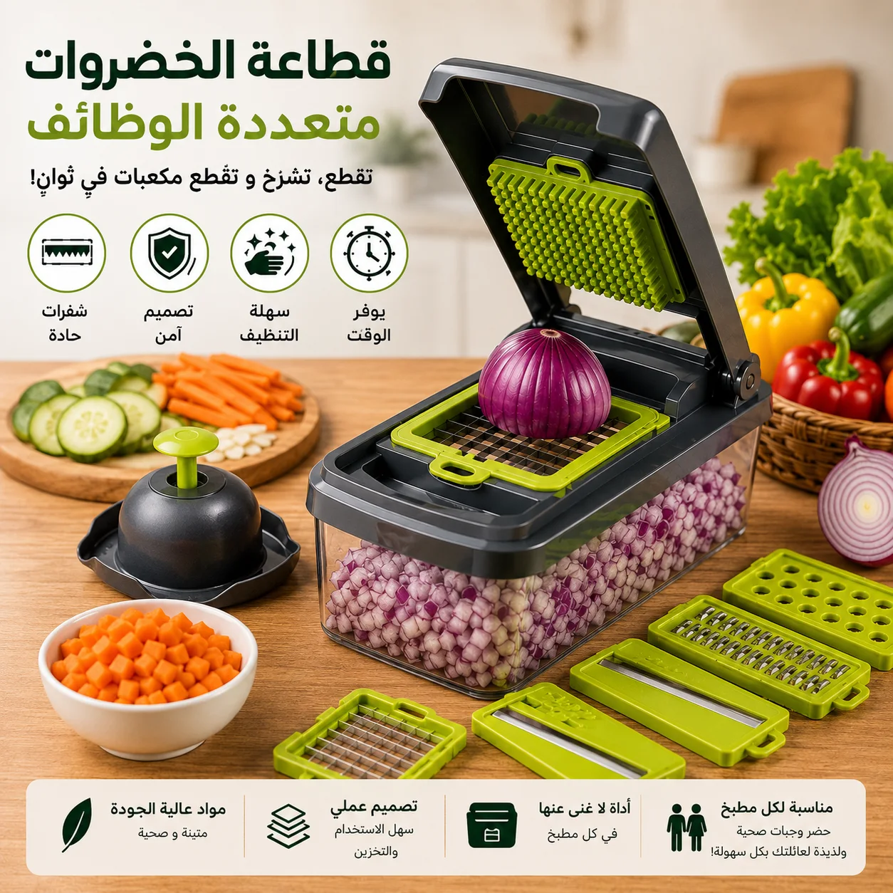 قاطعة الخضر 16 فـ 1