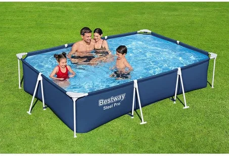C.Piscine Bestway avec cadre en acier Steel Pro 259x170x61 cm
