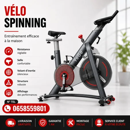 Ergocycle Premium à résistance magnétique fluide