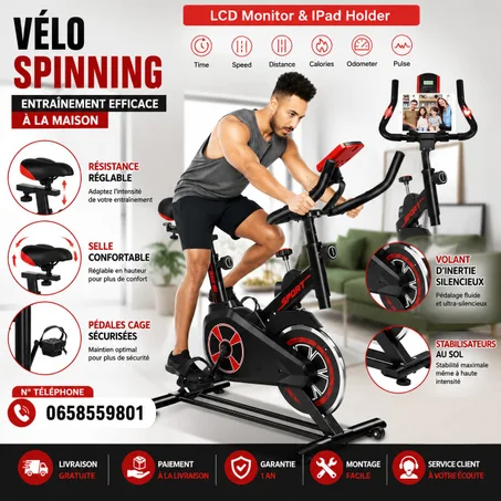 Bike d'Intérieur : Cardio Intense & Renforcement