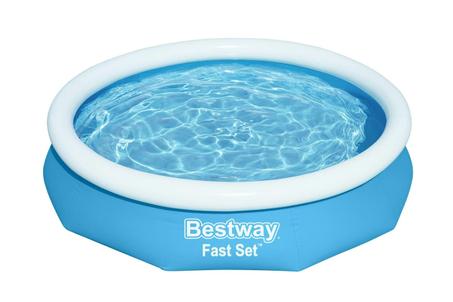 Plaisirs Aquatiques Instantanés : Piscine Hors Sol Bestway Fast Set™ Ronde de 183 x 51 cm
