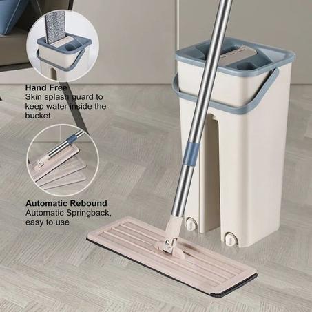 Balai serpillière avec seau