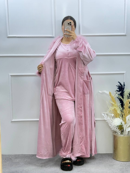 بيجامة 3 بياس بالبنوار