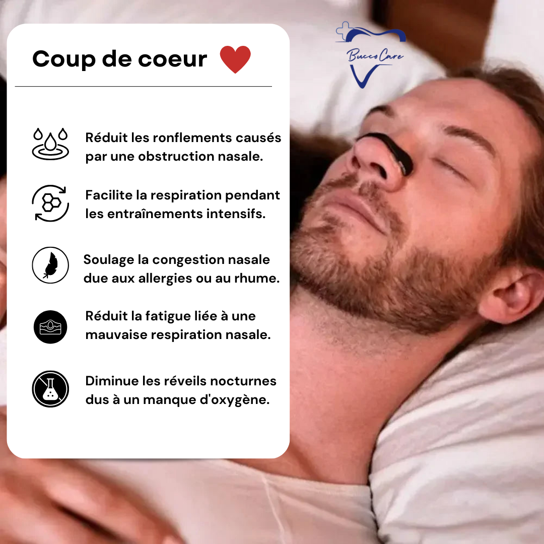 Appareil nasal anti-ronflement – Respirez mieux, dormez profondément