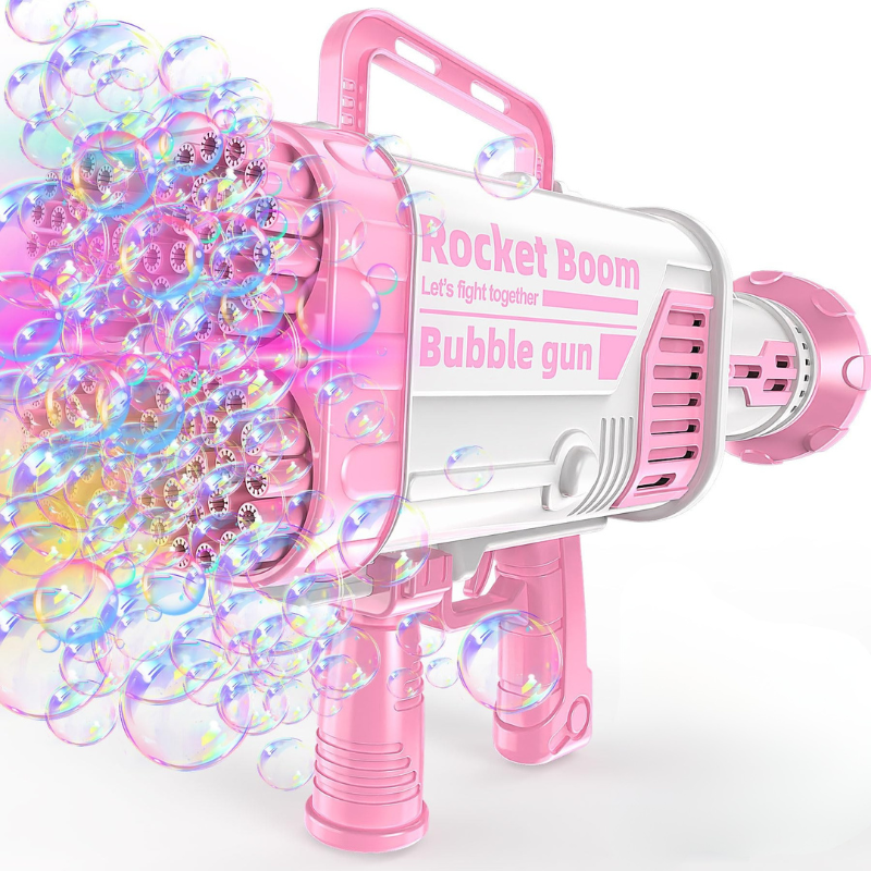 Découvrez notre Pistolet à Bulles Bazooka 88 Trous